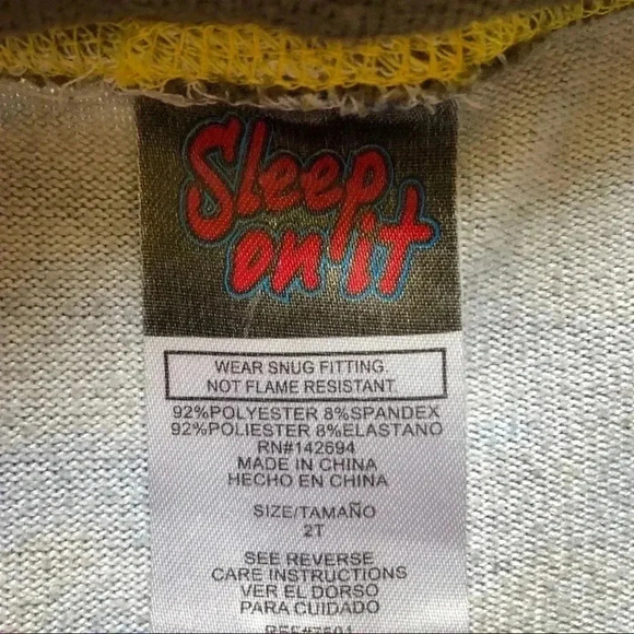Sleep On It Camo Pajamas Size  2T - Picture 13 of 16